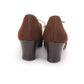 1930s Brown Suede & Leather Derbies by Moykopf UK 6