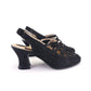 Next 90s Does 40s Black Slingbacks UK 6