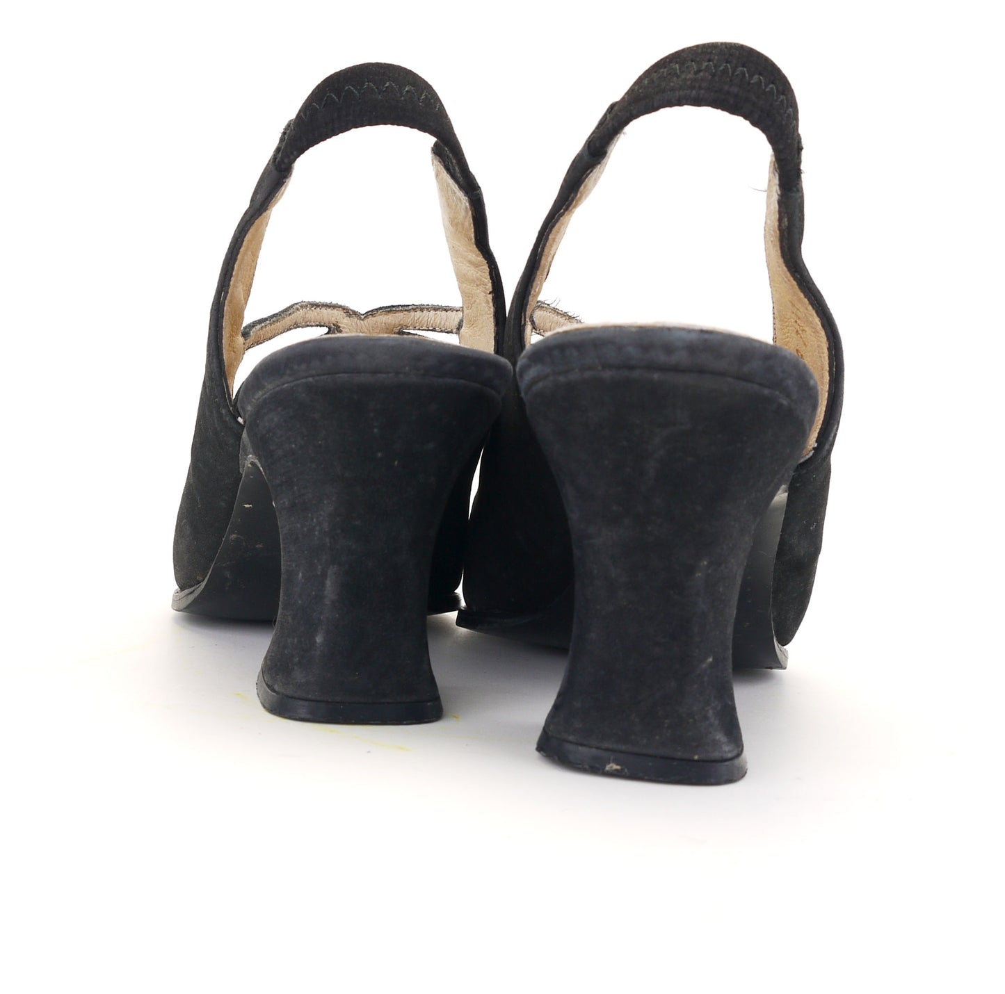 Next 90s Does 40s Black Slingbacks UK 6