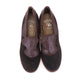 Deadstock 1940s Brown Brogued Slip Ons by Panda UK 2