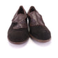 Deadstock 1940s Brown Brogued Slip Ons by Panda UK 2