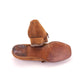 Deadstock 1940s Light Brown Suede Wedges UK 4.5