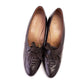 1930s Unworn Brown Derbies by Parisienne UK 4.5