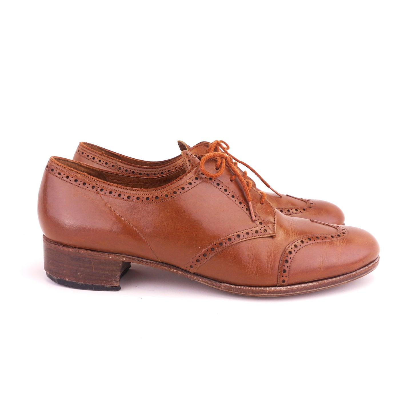 1950s Physical Culture Wing Tip Brogues UK 8.5