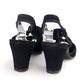 1940s CC41 Black Dolcis De Liso Debs Sandals UK 4