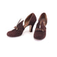 1940s Brown D'orsay Pumps by Penaljo UK 7