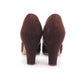 1940s Brown D'orsay Pumps by Penaljo UK 7