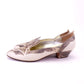 Andrea Pfister 1980s Low Cream Pumps UK 5