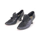 1910s Black Beaded Pumps The Portia Shoe UK 3.5