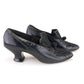 1910s Black Beaded Pumps The Portia Shoe UK 3.5