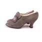 1900s Grey Suede Shoes by Chaussures Raoul UK 3.5