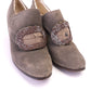 1900s Grey Suede Shoes by Chaussures Raoul UK 3.5