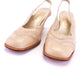 Ravel Deadstock 1960s Beige Slingbacks UK 6.5