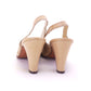 Ravel Deadstock 1960s Beige Slingbacks UK 6.5
