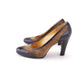 1970s Rayne Black & Brown Spectator Pumps UK 3.5