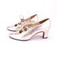 1960s Gold Delman Rayne Ghillie Pumps UK 5