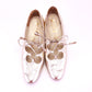 1960s Gold Delman Rayne Ghillie Pumps UK 5