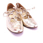 1960s Gold Delman Rayne Ghillie Pumps UK 5