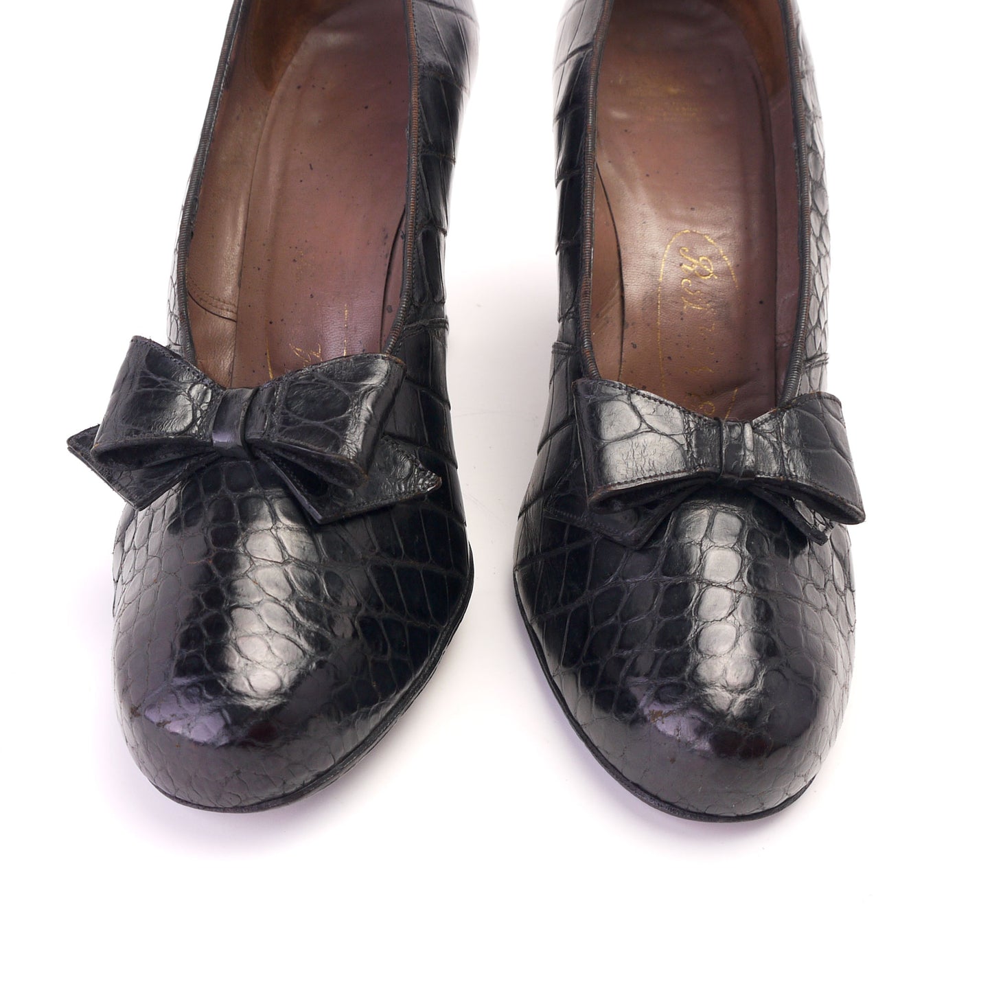 1940s / 50s Black Pumps by Rayne UK 6