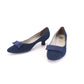 Rayne 1950s Navy Suede Pumps UK 4