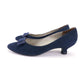 Rayne 1950s Navy Suede Pumps UK 4