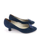 Rayne 1950s Navy Suede Pumps UK 4