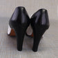 1970s Unworn Black & White Spectator Pumps by Rayne UK 5