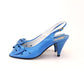 Rayne Deadstock Cobalt Blue Slingbacks by Rayne UK 4