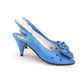 Rayne Deadstock Cobalt Blue Slingbacks by Rayne UK 4