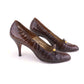 Rayne 1950s Dark Brown Stiletto Pumps UK 5
