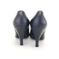 1950s Dark Blue Rayne Pumps w Rhinestone Bow UK 4.5