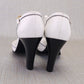 Rayne Deadstock White D'Orsay Pumps c1980 UK 4