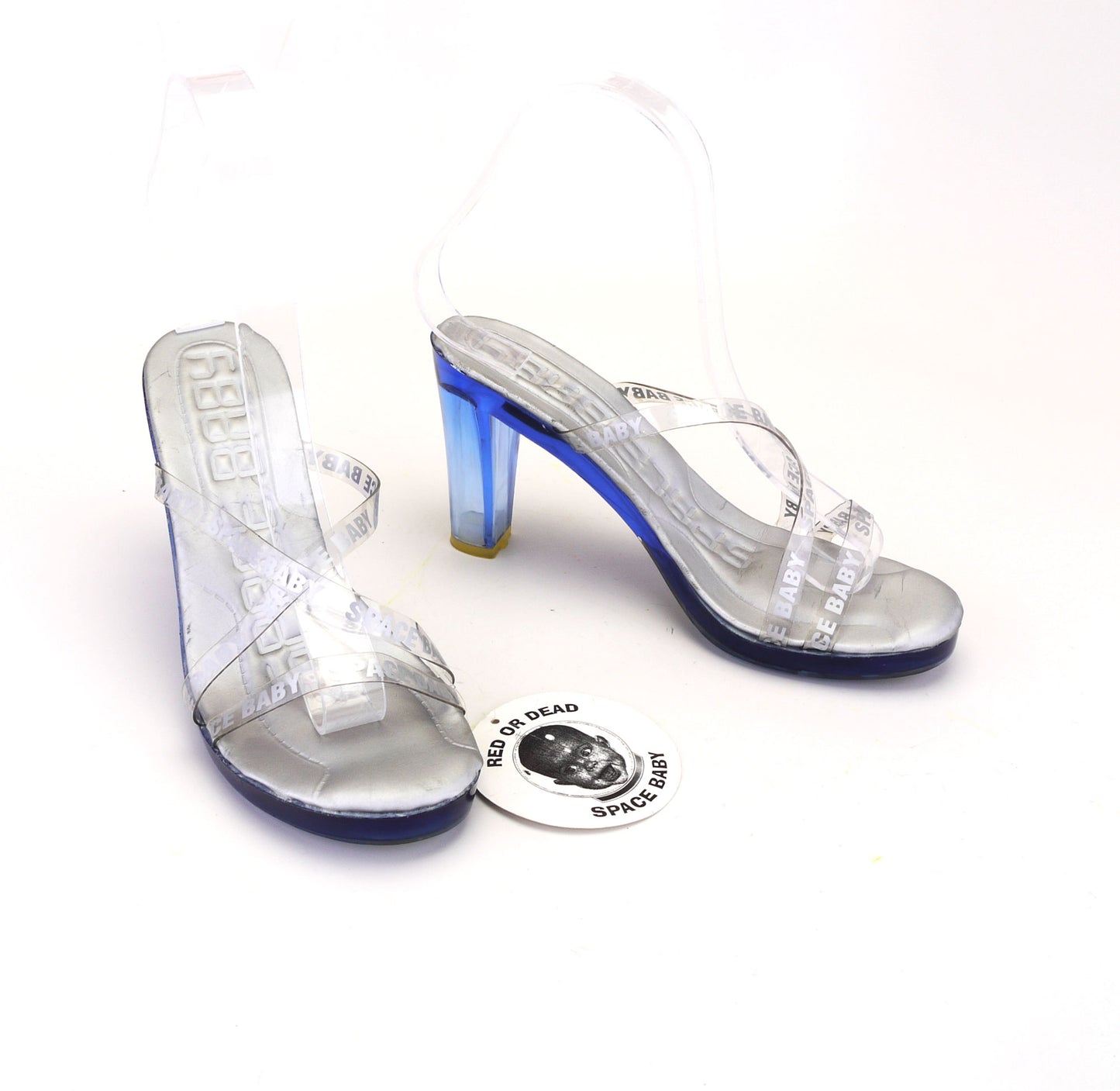 Red or Dead Deadstock Space Baby Mules UK 3