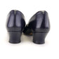 1930s Navy Leather Grecian Slippers by Robt Derby UK 5