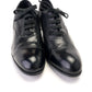 Edwardian Teens 20s Unworn Black Oxfords UK 3.5