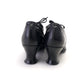 Edwardian Teens 20s Unworn Black Oxfords UK 3.5