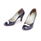 Chic 1950s Navy & White Pumps by Saxonette UK 4.5