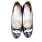 Chic 1950s Navy & White Pumps by Saxonette UK 4.5