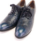 1930s Manfield French Blue Oxfords UK 8.5