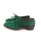 Green Suede Derbies from Selfridges c1930 UK 5