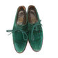 Green Suede Derbies from Selfridges c1930 UK 5
