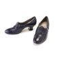 1910s or 20s Navy Pumps by Stead & Simpson UK 3.5