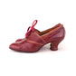 1920s Red Two Tone  Lace Ups by Stiletto UK 4