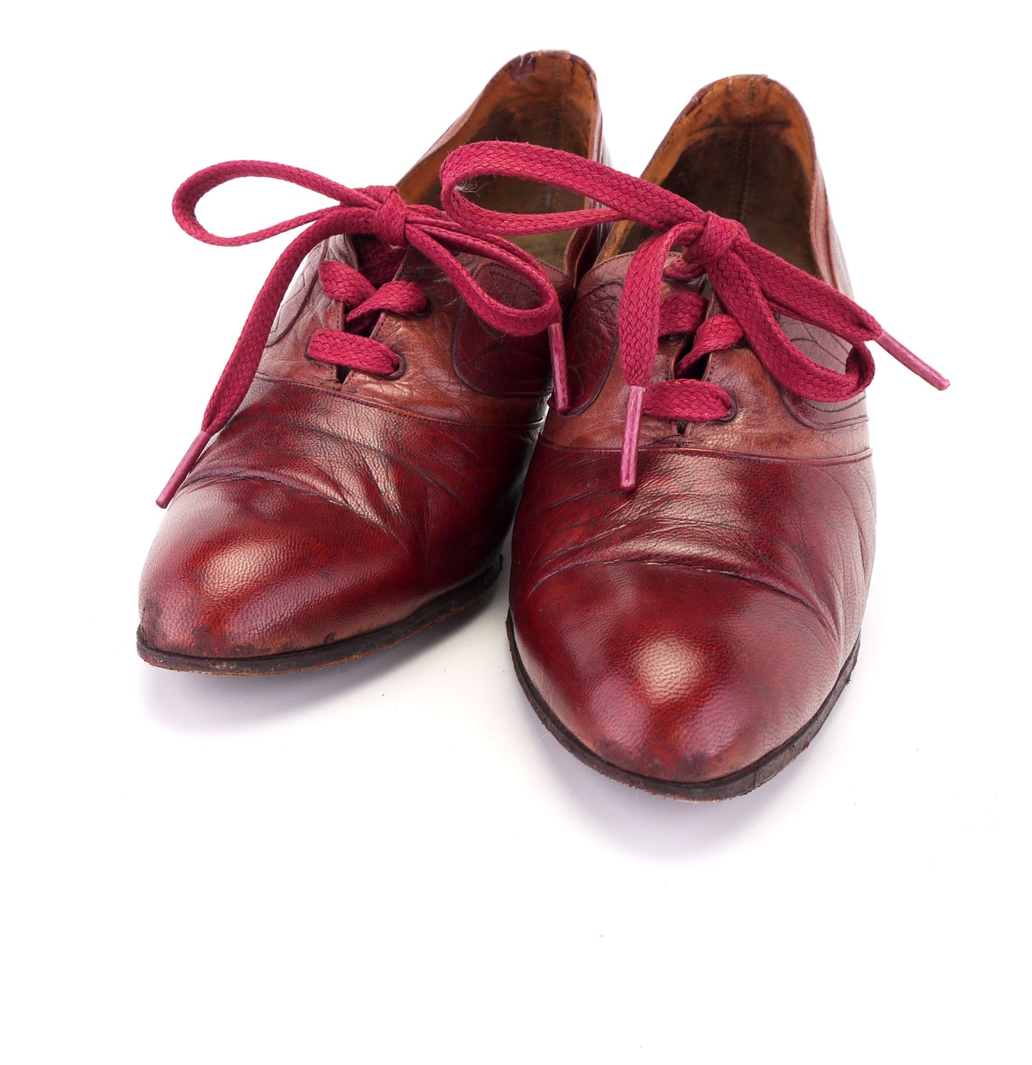 1920s Red Two Tone  Lace Ups by Stiletto UK 4