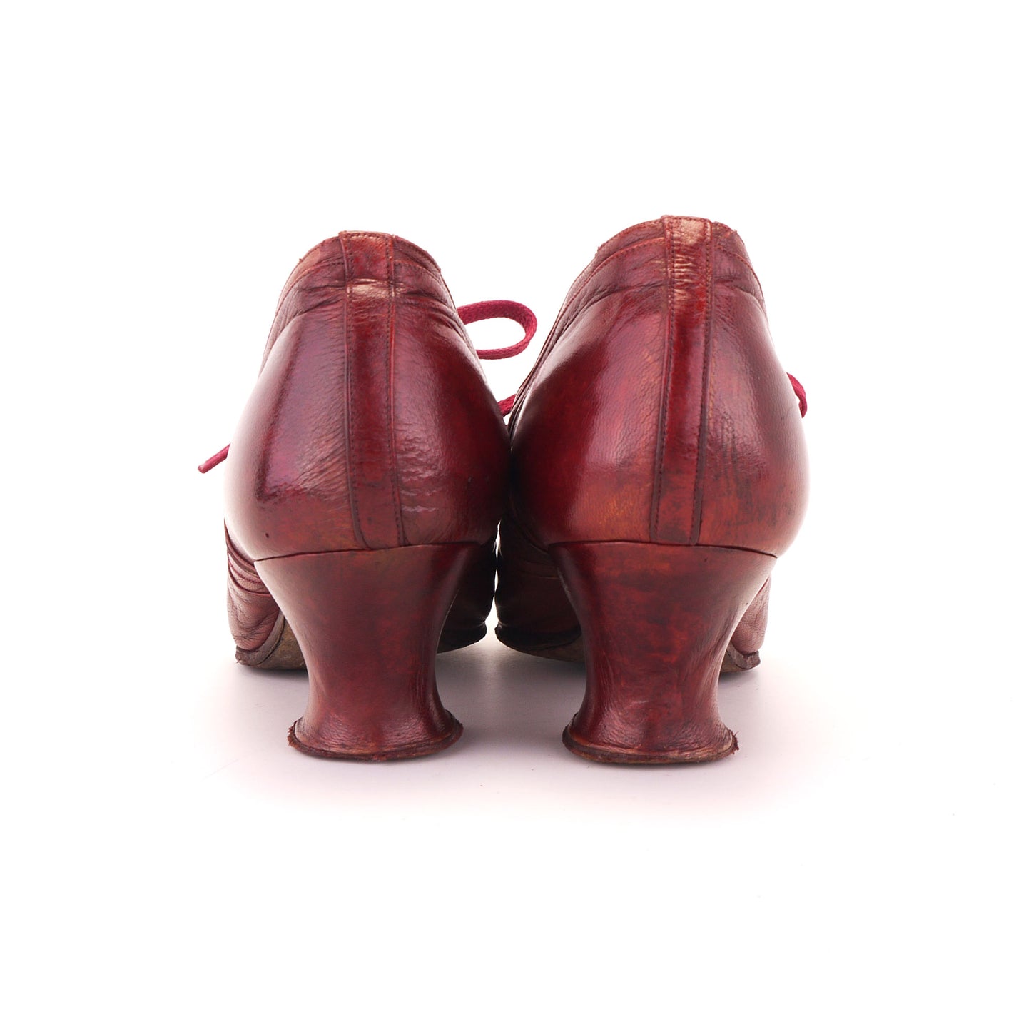 1920s Red Two Tone  Lace Ups by Stiletto UK 4