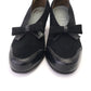 1940s Black Suede Lastex Pumps by Styleez UK 6