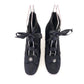 1910s Black Silk Tango Boots UK 2