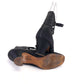 1910s Black Silk Tango Boots UK 2