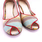 1950s Style Peep Toe Pumps by Toast UK 6