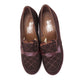 1940s Deadstock CC41 Brown Loafer Heels by Trueform UK 4.5